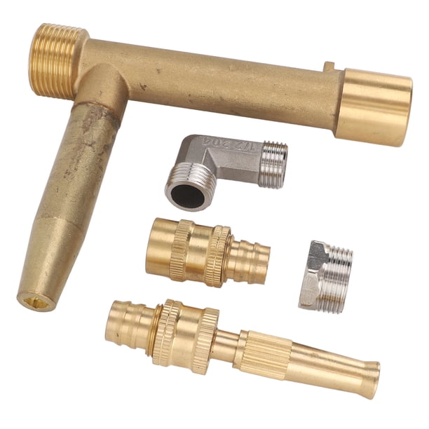 Llave de Válvula de Rociador de Agua, Llave de Admisión de Agua Rápida Guga PrueBa de Inyección de Roya Conexión Rápida para Riegro