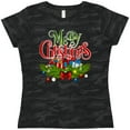 thumbnail image 3 of Inktastic Merry Christmas Women's T-Shirt, 3 of 5