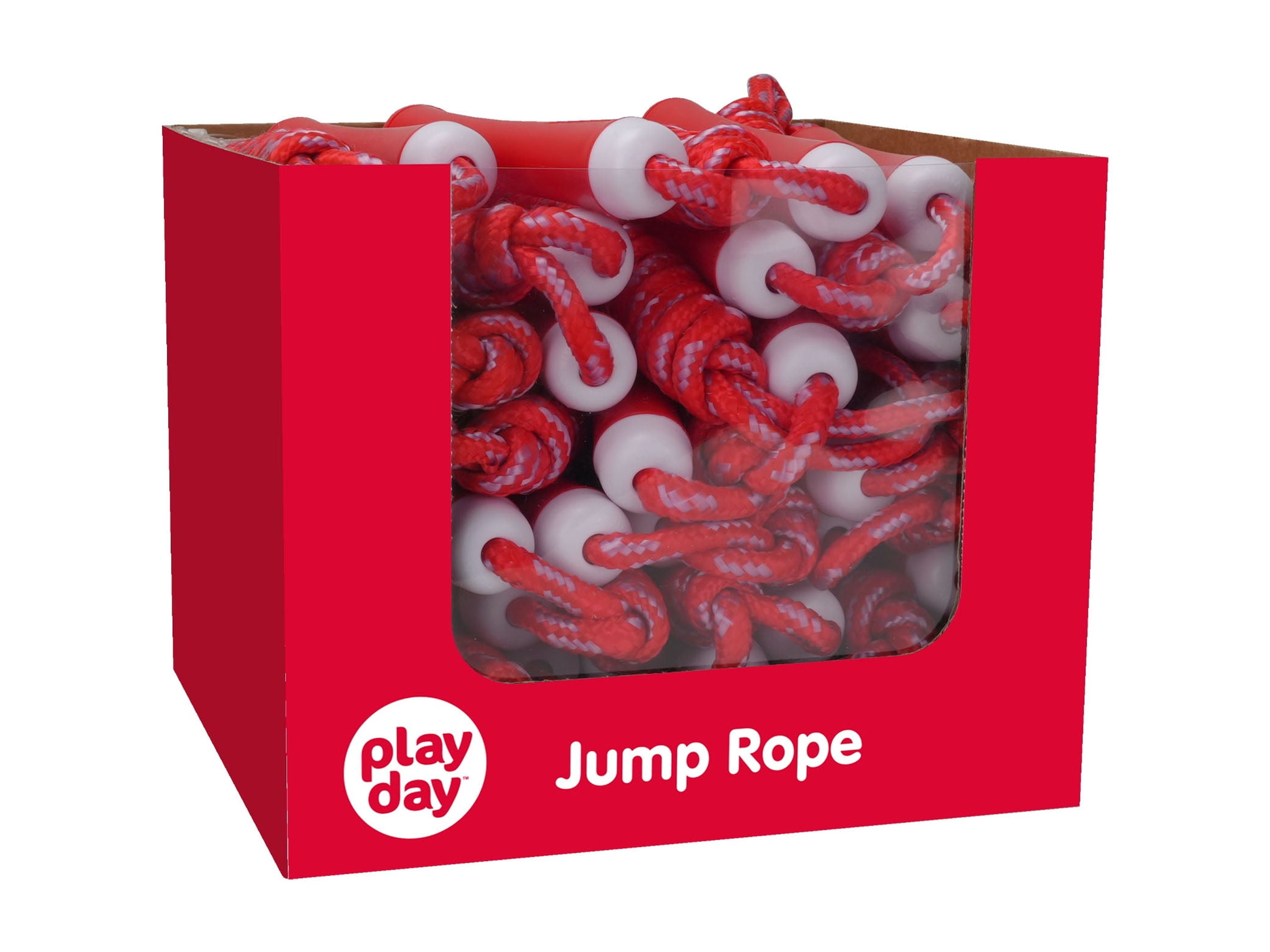 Play Day Jump Rope, Red Kids' Skipping Rope, Toy Sports Equipment, Children Ages 3+