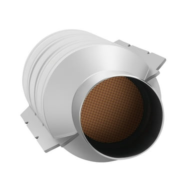 ledkingdomus Universal Fit 2.5" Catalytic Converter with Heat Shield Weld-On EPA OBD2 Approved