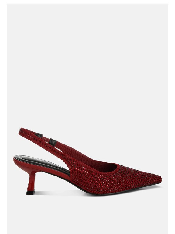 Julep Rhinestone Slingback Sandals