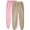 Beige, variant on LLYwey Cotton Sweatpants Women 2PC Women's Casual Fashion Solid Color Home Pants for Sports and Can Worn Outside Binding Leg Pants Loose Pants Female Long Pant Style H2313 Blue 3XL