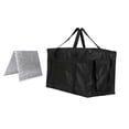 thumbnail image 2 of Bolsa térmica para entrega de alimentos, calentador de alimentos, calentador de pizza reutilizable, para catering negro, 2 of 9