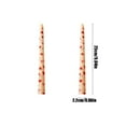 thumbnail image 3 of Long Taper Candles for Wedding & Dinner - 2-Pack Unscented Decorative Candlesticks in Assorted Colors, 3 of 6