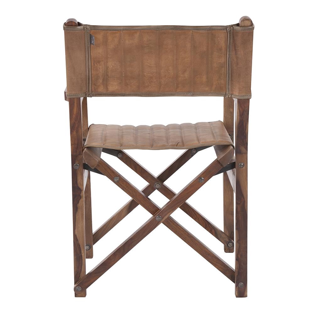 Tyler Dillon Taymor Genuine Leather Director's Chair