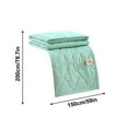 thumbnail image 2 of Cooling Quilt for Hot Sleepers and Night Sweats, Lightweight Breathable Summer Blanket, All-Season Ice Effect Comforter, Double-Sided Cold Effect Blanket, 2 of 9