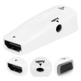 thumbnail image 4 of Accessoire Audio, Interface Multimédia HD pour Adaptateur VGA Adaptateur Audio ABS Shell Haute Compatibilité pour Conversion Vidéo pour Ordinateurs Portables Blanc, 4 of 8
