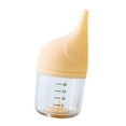 thumbnail image 1 of Biberón para cachorros y gatitos, accesorio con diseño anti-asfixia, versátil, fácil de limpiar, con marcas de volumen, comedero para animales . Amarillo 20ml, 1 of 8