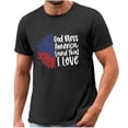 thumbnail image 5 of Tnhcen Summer Casual USA Flag Novelty T-Shirts 4th of July Patriotic Crewneck Men's Festival Style S-3XL, 5 of 5