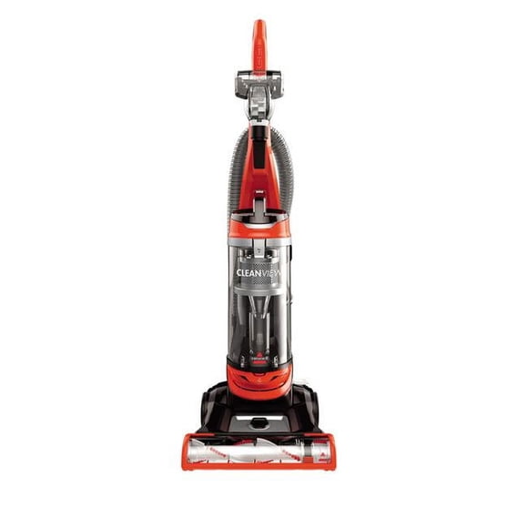 Bissell 1100060 CleanView Bagless Corded Upright Vacuum Cleaner 8A Orange Multi-level