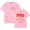 Pink, variant on Russell Dickerson Merch Big Wheels Fill Up T-shirt t shirt Men Women Short Sleeve Tee Crewneck Streetshirt Top Clothers