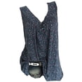 thumbnail image 3 of CHGBMOK Plus Size Womens Summer Tops Floral Printed Casual Loose Blouse Swing V-neck Tees Sleeveless Shirts Oversize Graphic Tank Tops, 3 of 6