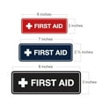 thumbnail image 2 of Signs ByLITA Standard First Aid Sign (Black) - Small, 2 of 5