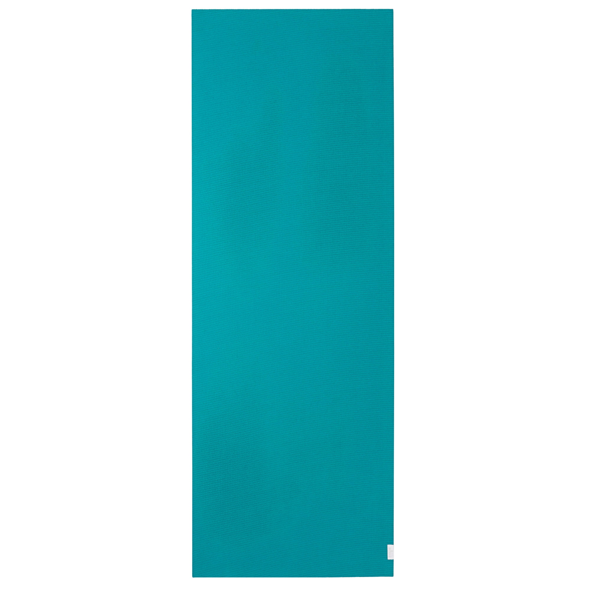 Evolve by Gaiam No-Slip Yoga/Pilates Mat Towel, Teal and Grey