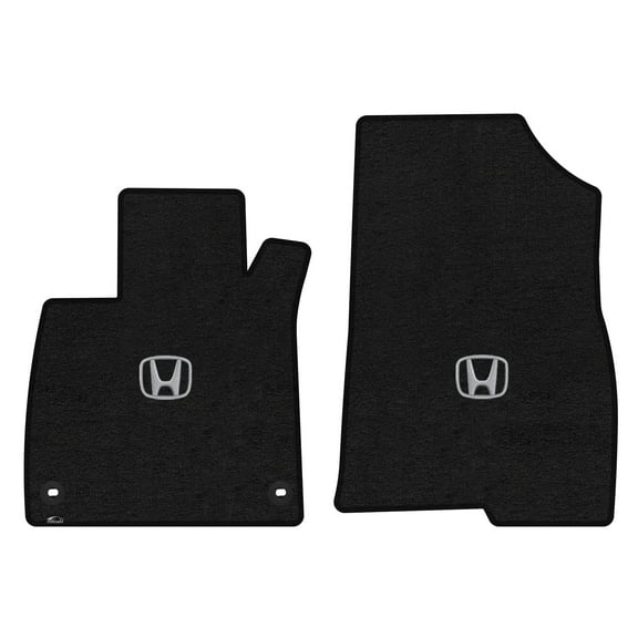 Lloyd Mats Custom Fit Floor Mats for Honda Accord 2018-On LogoMat 2Pc Set Charcoal