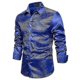 thumbnail image 2 of Camisa de hombre Camisa con botones de manga larga con lentejuelas, 2 of 4