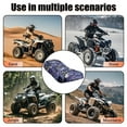 thumbnail image 5 of Uorisanigo ATV Seat Cover Waterproof Polyester Fabric, Flower Skull Print 4-Wheeler Seat Covers Compatible with Sportsman Rancher Foreman Scrambler Kodiak Grizzly Arctic Cat, 5 of 7