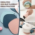 thumbnail image 1 of TIMIFIS Placemats 3Pc Heat Insulation Non-Slip Mat Dining Table Mat Kitchen Insulation Mat Place Mats, 1 of 1