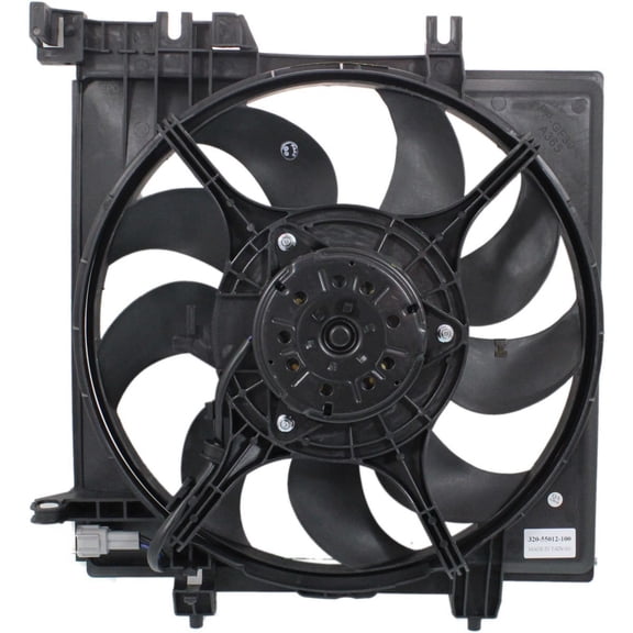 Sunbelt Radiator Cooling Fan Assembly For Subaru Impreza Forester SU3115127 Drop in Fitment