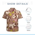 thumbnail image 7 of High Quality Hawaiian Shirts for Men Short Sleeve Aloha Beach Shirt Floral Summer Casual Button Down Shirts Blouses E7X7FL, 7 of 7