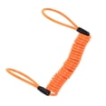 thumbnail image 3 of Alarma antirrobo para motocicleta, bloqueo de disco, resorte de seguridad, recordatorio, cable de bobina, color naranja, 3 of 14