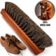 thumbnail image 3 of 3 cepillos para crema de crin de caballo para aplicar betún y cera a los zapatos: el cepillo profesional para el cuidado del calzado., 3 of 5