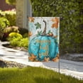 thumbnail image 3 of YladaFaie Fall Pumpkin Blue Autumn Thanksgiving 12.5x18 Inch Garden Flags Double Sided for Outside Yard Flags Garden Decor,Fall Watercolor Bird Garden Flag, 3 of 7