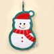 thumbnail image 1 of Christmas Hand Towel Cute Santa Tree Glove Snowman Deer Ultra Soft Thick Fleece Hanging Loop Drying Super, 1 of 6
