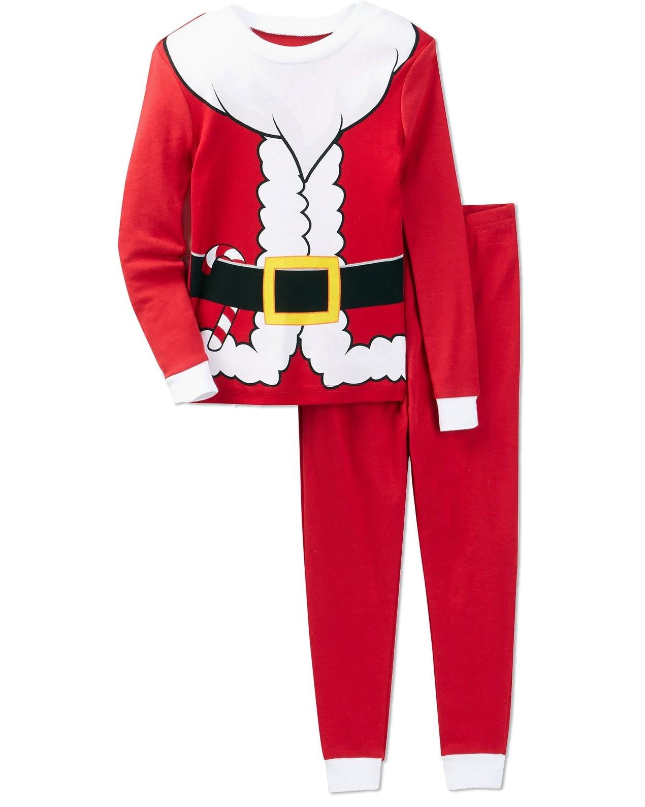 Details about   Carter's Christmas/Santa 18m Cotton Snug-fit 2-pcs Pajamas Baby Unisex Gray 