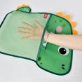 thumbnail image 4 of Organizador de juguetes de baño para bebé, bolsa colgante de malla con diseño de dinosaurio, Animal, succión de almacenamiento, para baño y bañera, 4 of 4