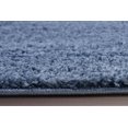 thumbnail image 4 of Ladole Rugs Solid Color Shaggy Meknes Durable Beautiful Turkish Indoor Area Rug Carpet in Blue, 4x6 (3'11" x 5'7", 120cm x 170cm), 4 of 5