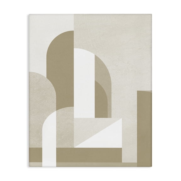 Stupell Industries Modern Neutral Arches Architecture Canvas Art, 16 x 20, by Lil' Rue