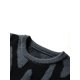 thumbnail image 2 of Jersey con patrón de Jacquard Irregular para hombre, suéter informal de cuello redondo, Jersey de punto de Color de contraste, Popular, nuevo, Otoño e Invierno, 2 of 5