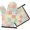 Pioneer Flower Floral Print Pattern-3, variant on Pioneer Flower Floral Print Pattern 1-Pack Oven Mitts Set, Heat Resistant Kitchen Gloves, 7.7" X 12"