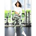thumbnail image 2 of Set De 2 Leggings Unitalla Casual o Deportivos Acampanados De Cintura Alta De Mujer En Color Sólido, 2 of 5