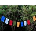 thumbnail image 4 of Drapeaux de Prière Tibétains Faits à la Main avec Traduction Anglaise (9"X12 Pouces), 4 of 4
