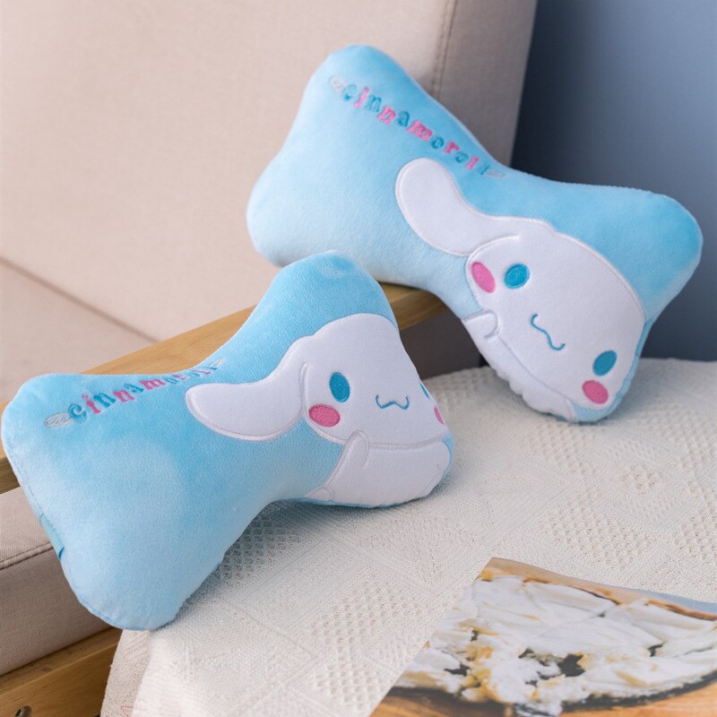 Cinnamoroll Inspired Car Neck Headrest Pillows Seatbelt Cover – PeachyBaby