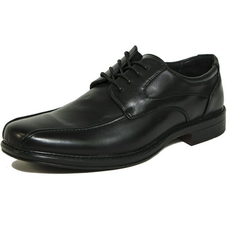 AlpineSwiss Mens Oxford Dress Shoes Lace Up Leather Lined Baseball Stitch