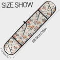 thumbnail image 3 of Dailycode Double Sided Oven Mitt with Loop Heat Resistant Kitchen Long Potholders 7" x 35" Birds on Branch with Flower, 3 of 6