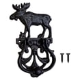 thumbnail image 2 of de puerta vintage de alce, elegante y robusta, tirador de puerta vintage, decoración del hogar, decoración de entrada decorativa, retro., 2 of 8