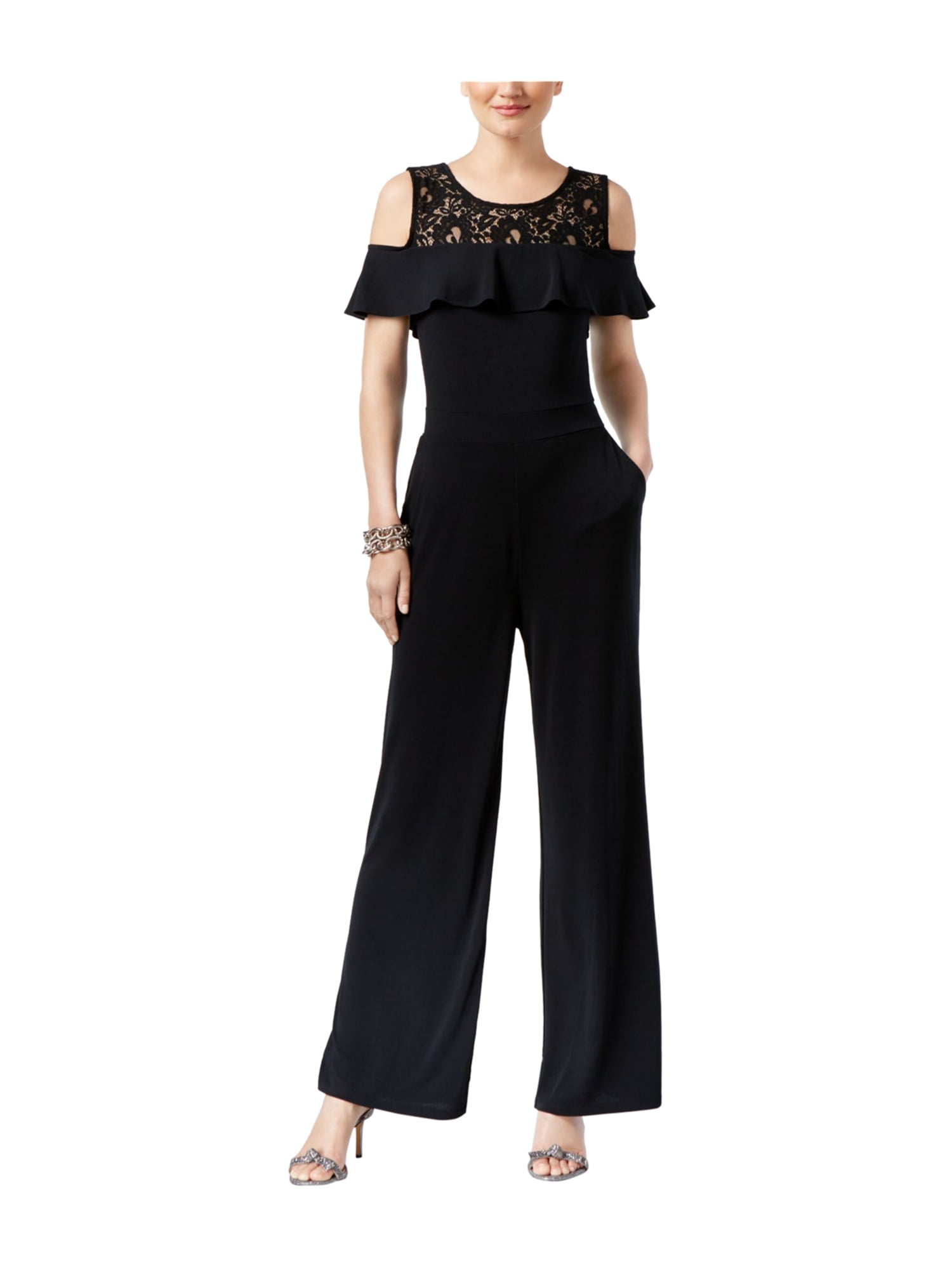 womens cold shoulder jumpsuit