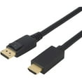 thumbnail image 5 of axGear DisplayPort to HDMI Cable DP to HDMI Ultra HD 4K Video Display Converter 3 Ft, 5 of 5