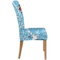 thumbnail image 3 of ABPHQTO Birds on Trees - Funda protectora para silla elástica, funda para asiento para comedor, hotel, boda, fiesta, juego de 1, 3 of 4