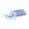 thumbnail image 3 of 1000 cuentas de semillas, pequeñas cuentas para pulseras, colgantes y fabricación de joyas. Azul, 3 of 9