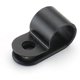 thumbnail image 1 of R-Type Cable Clamp 3/8 Inch UC-2 Black UC-2 Pack of 100, 1 of 5