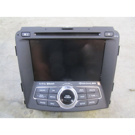 Pre-Owned 13 2013 Hyundai Sonata Radio Stereo Receiver Assembly NAV OEM - Verify Specific Vehicle Fitment In Description - (Good)