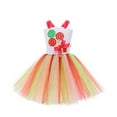 thumbnail image 4 of Gpaecead Christmas Tutu Dress For Girls Tulle Princess Birthday Party Dress For Toddler Girls Prom Ball Gown Multicolor, 4 of 7