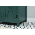thumbnail image 5 of Elegant Decor Grant 30" Aluminum MDF Single Bathroom Vanity in Green, 5 of 8