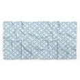 thumbnail image 5 of Bimba Blue Boxes Tie-Dye Pure Silk Printed Head Bandanas Summer Neck Wrap Scarf 40 x 40 Inches, 5 of 6