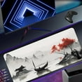 thumbnail image 4 of Watercolor Large Mouse Pad,Japanese 31.5 x 11.8 in Desk Mat Gaming Mouse Pad, Extended Large Mouse Pad,Computer Mat with Non-Slip Base and Stitched Edge for Desk Office Home, 4 of 15